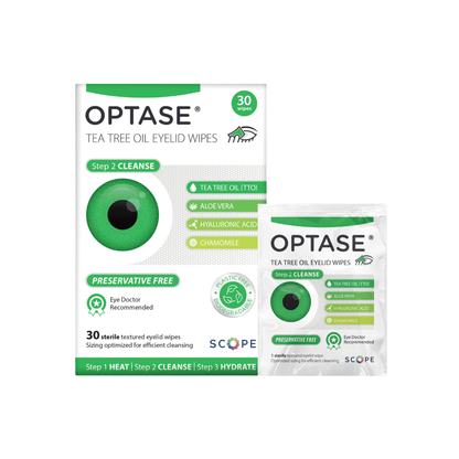 Primary image of Optase Tea Tree Oil Eyelid Cleansing Wipes (30 count)