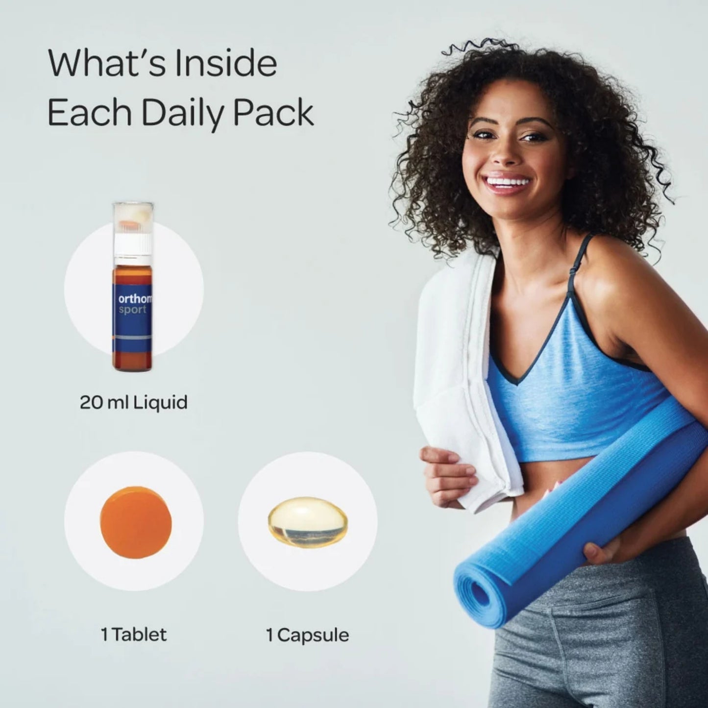 Alternate image of Orthomol Sport Liquid Vials what's included 