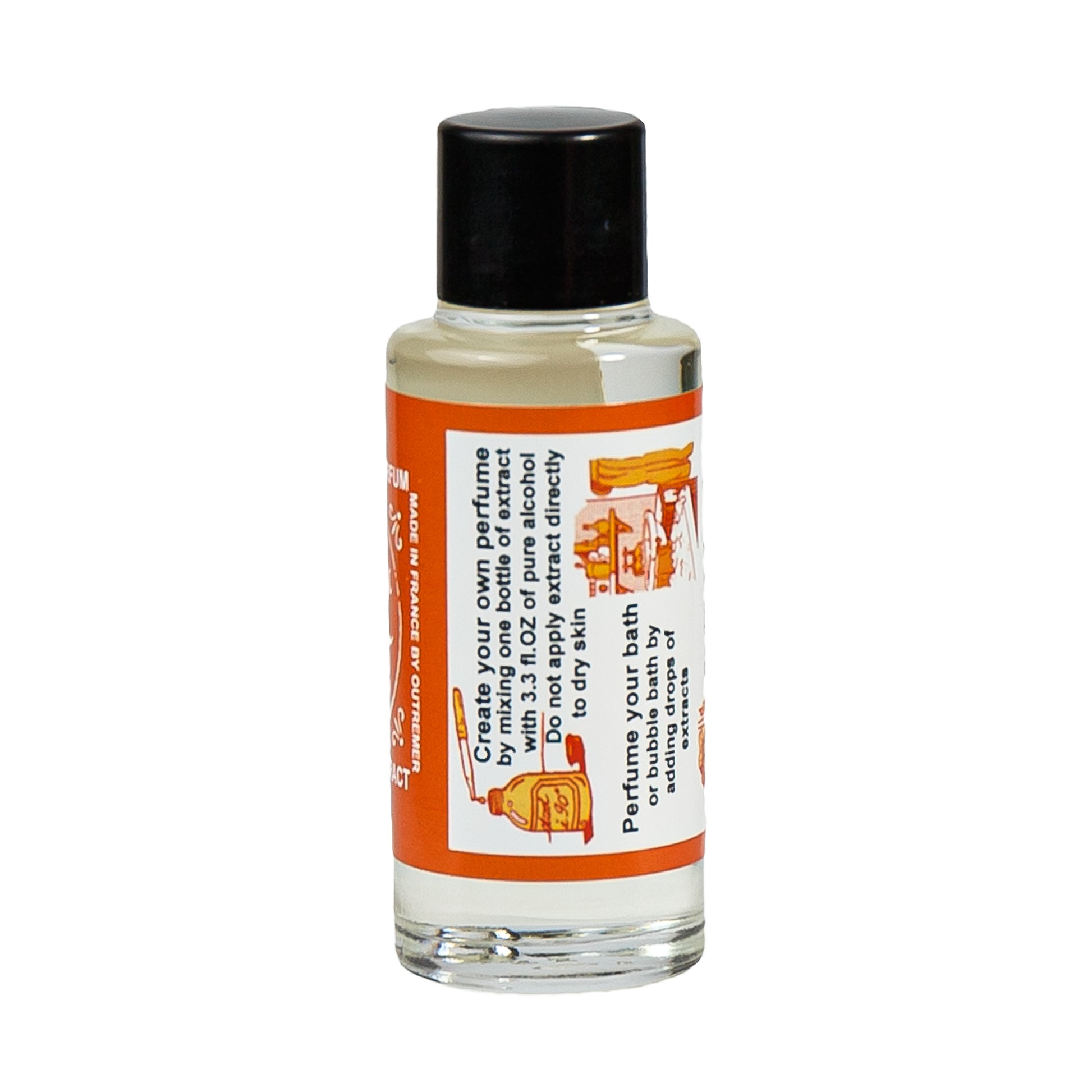 Alternate Image of Abricot Perfume Extract, A small glass bottle with a label with product details