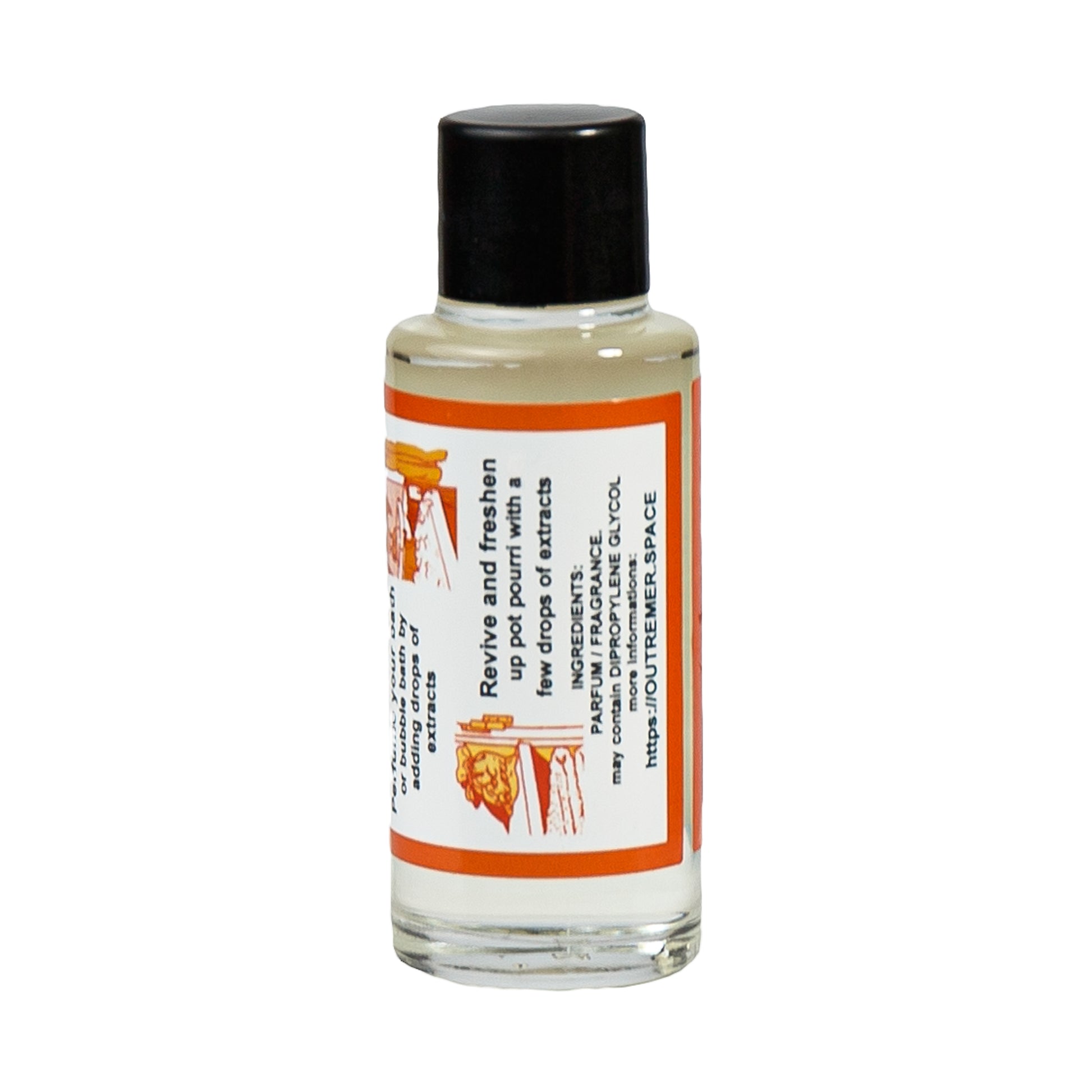 Alternate Image of Abricot Perfume Extract, A small glass bottle with a label with product details