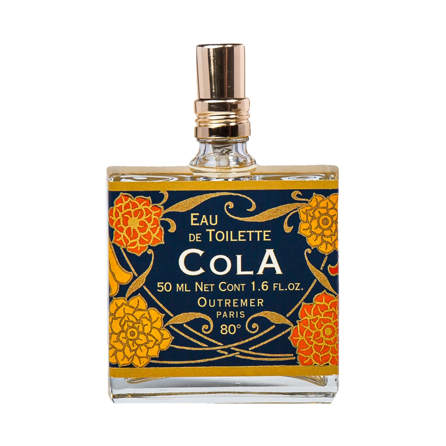 Primary Image of Cola Eau de Toilette, square perfume bottle with illustrated label