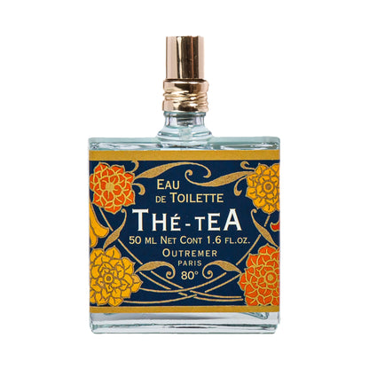 Primary Image of The (Tea) Eau de Toilette, square perfume bottle with illustrated label
