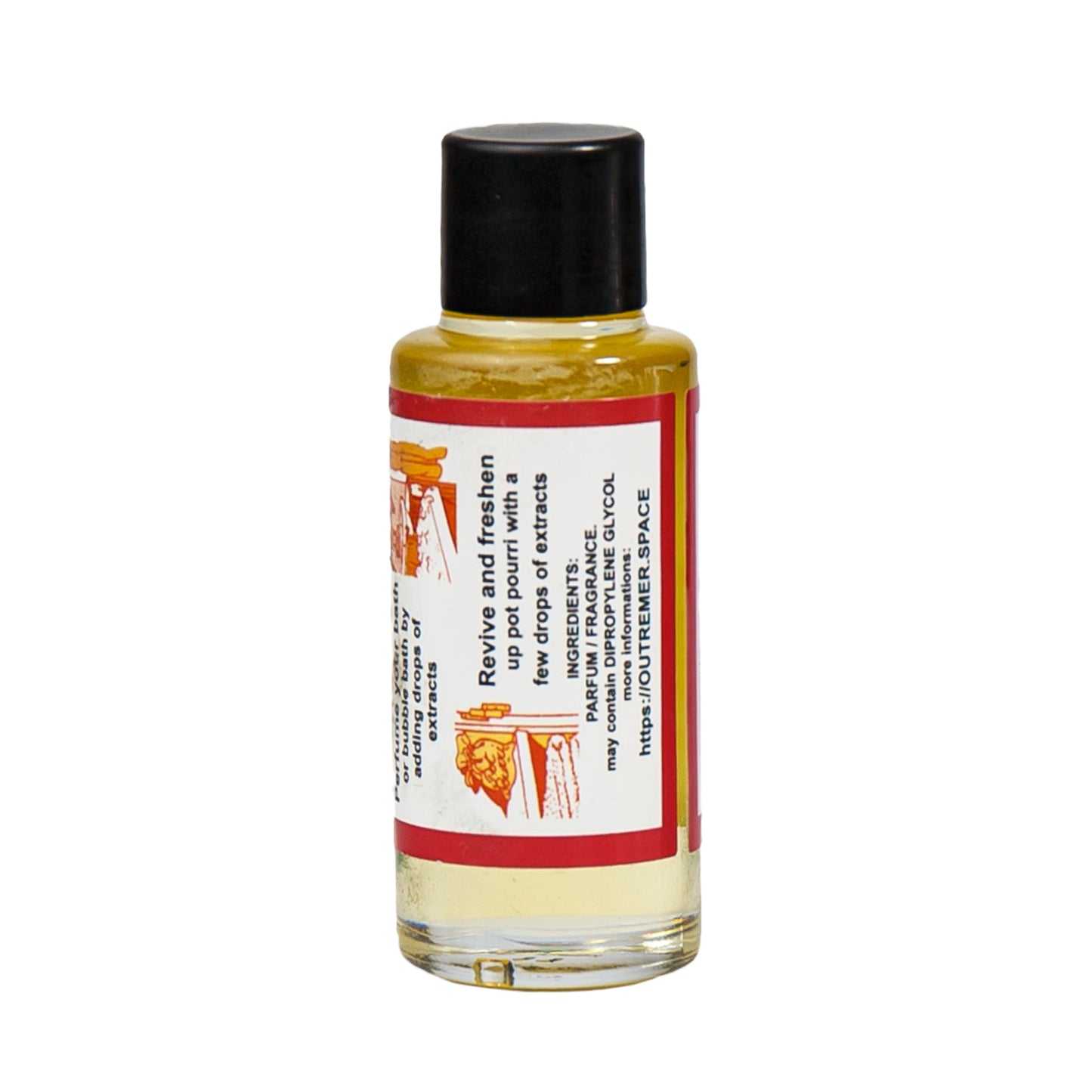 Alternate Image of Tropique Perfume Extract, a small glass bottle with a label that says product details