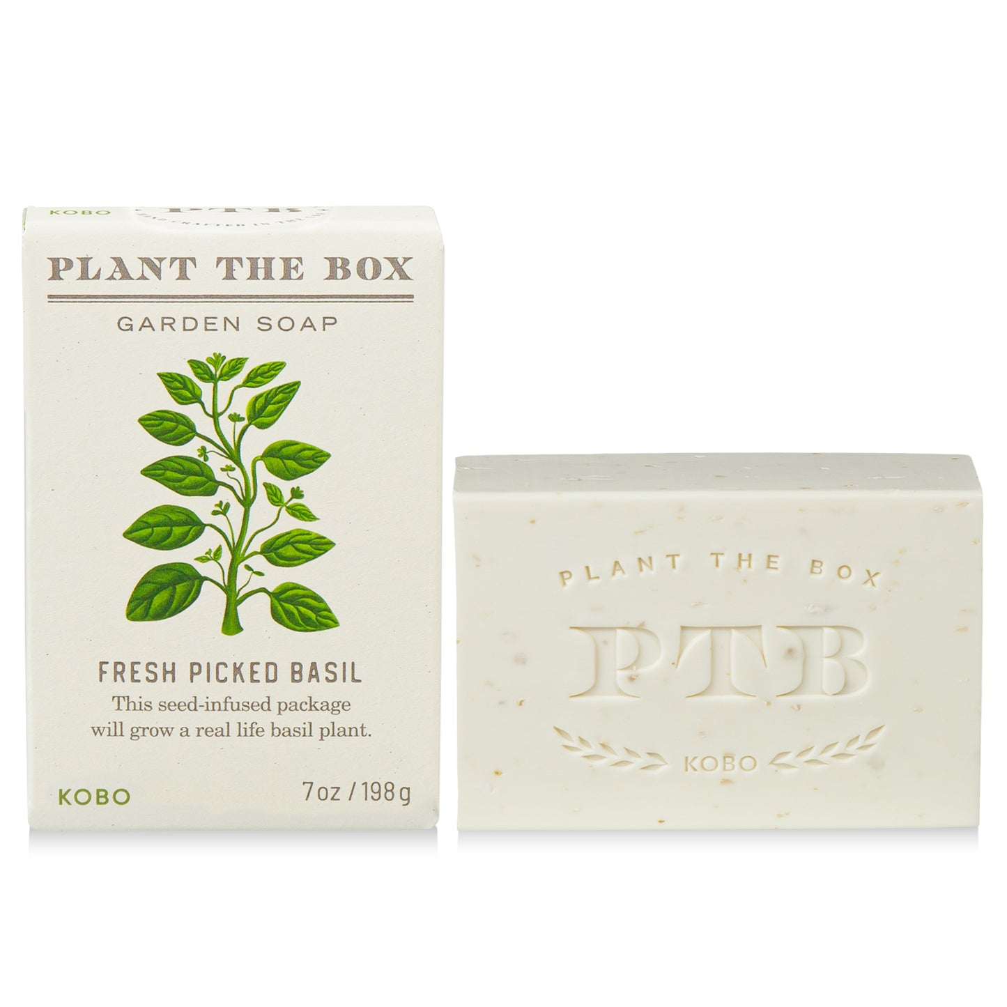 Primary image of Fresh Picked Basil Plant the Box Bar Soap