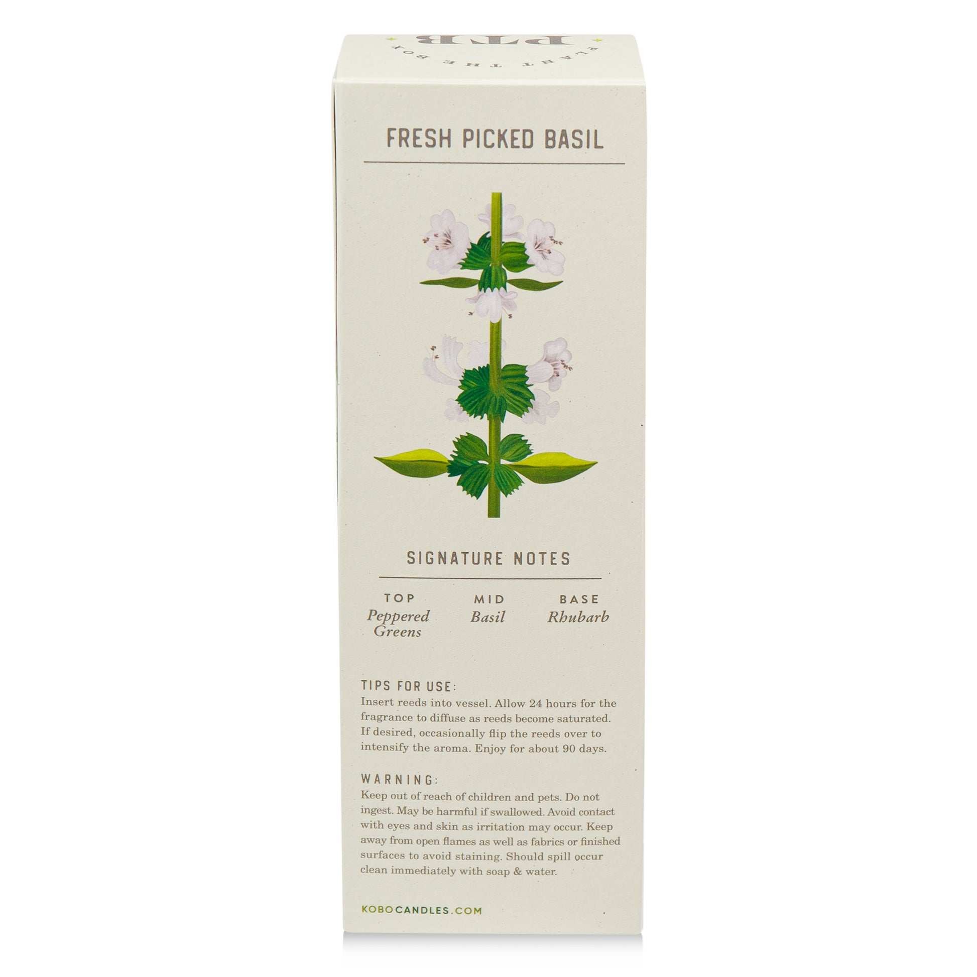 Alternate Image of Fresh Picked Basil Plant the Box Diffuser