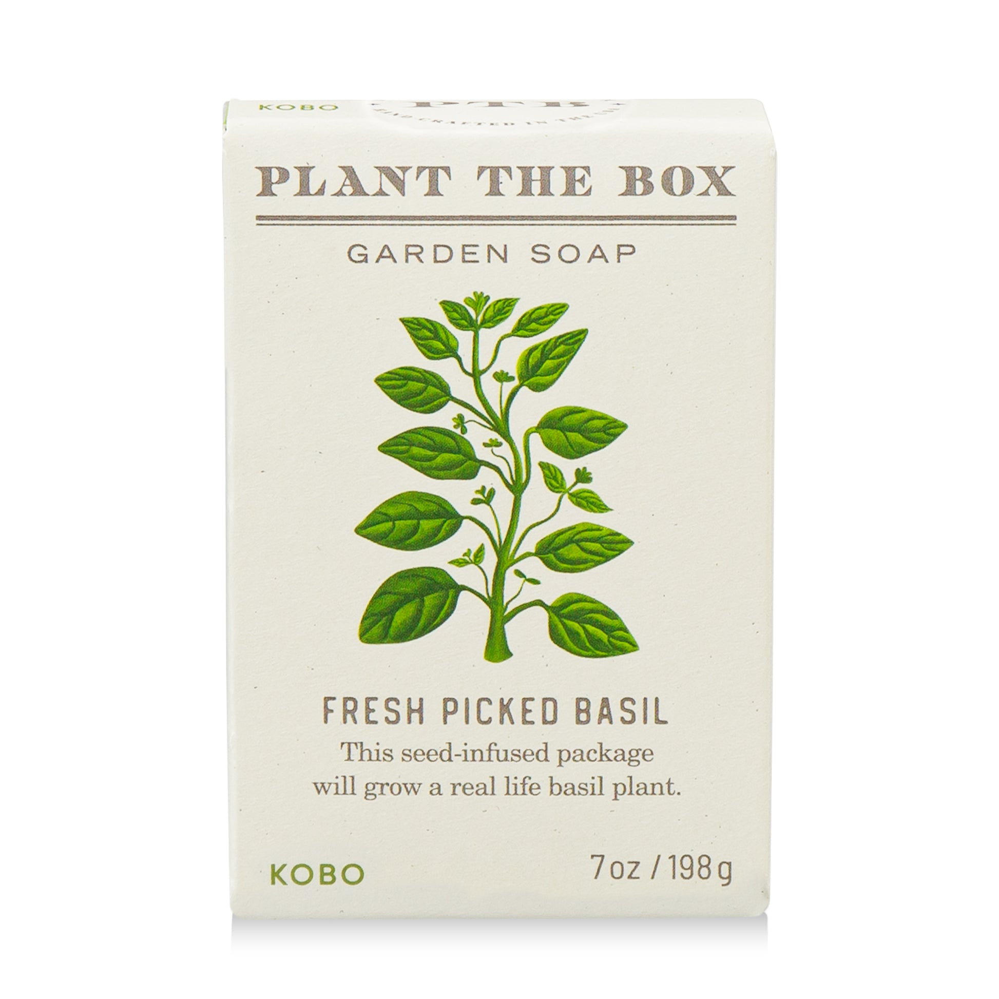 Alternate image of Fresh Picked Basil Plant the Box Bar Soap