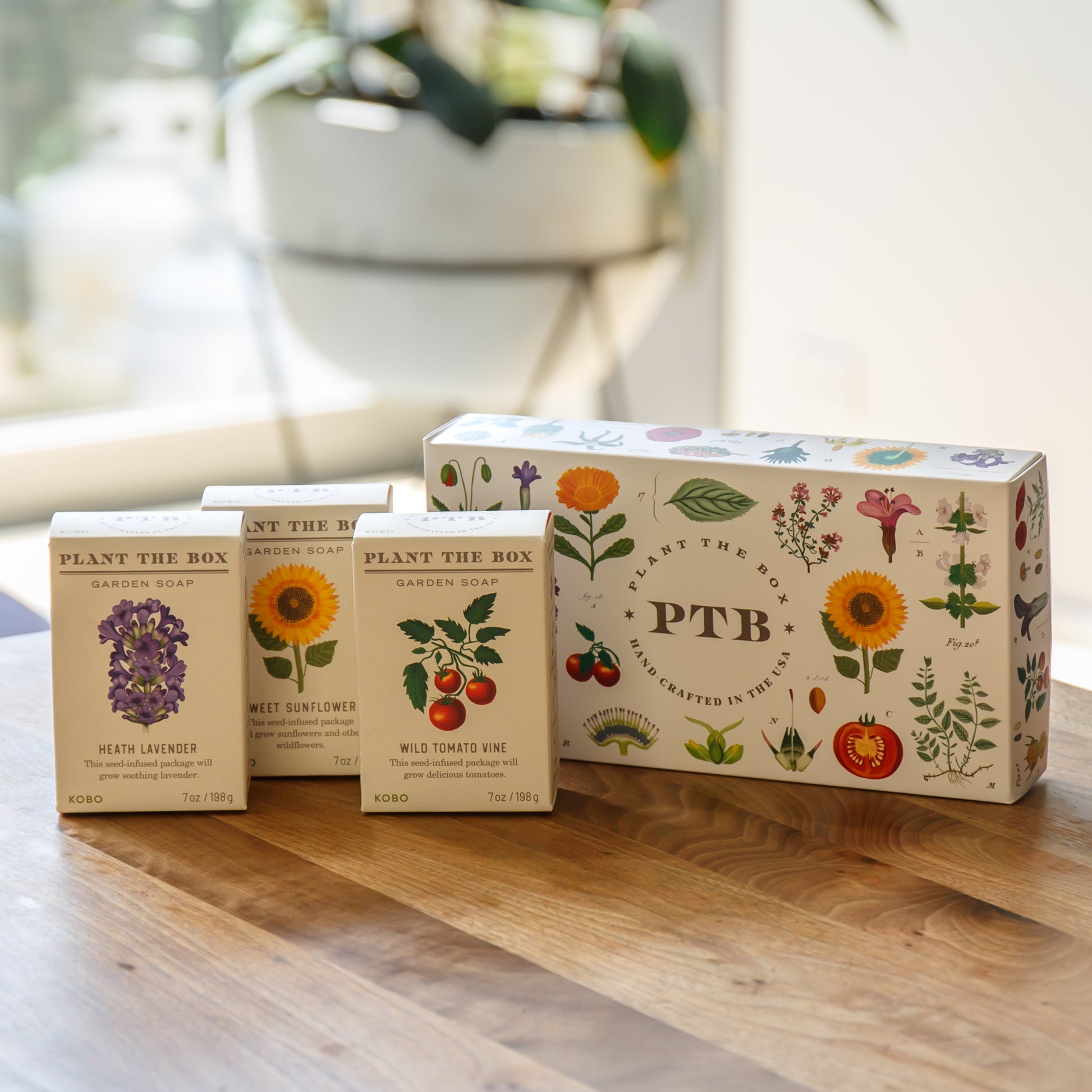 Alternate Image of Plant the Box Bar Soap Gift Set