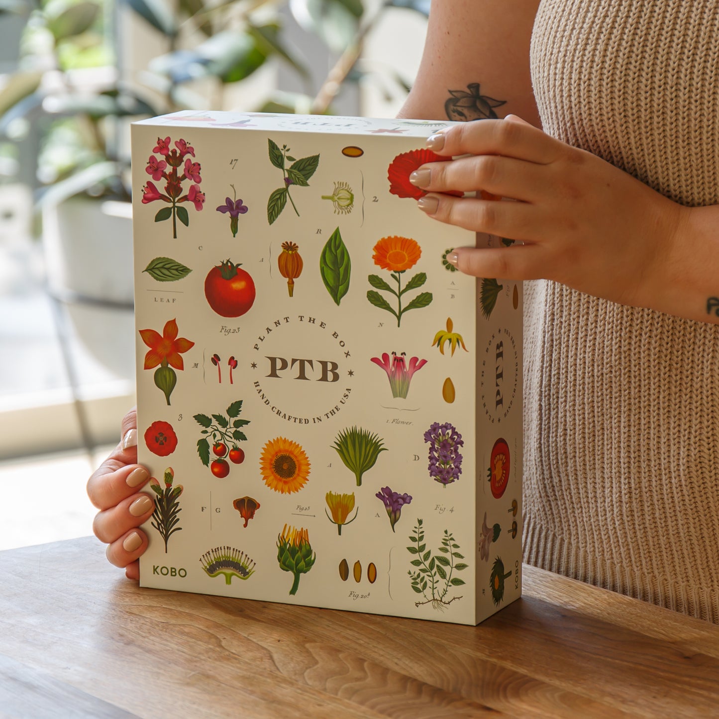 Alternate Image of Plant the Box Votive Gift Set