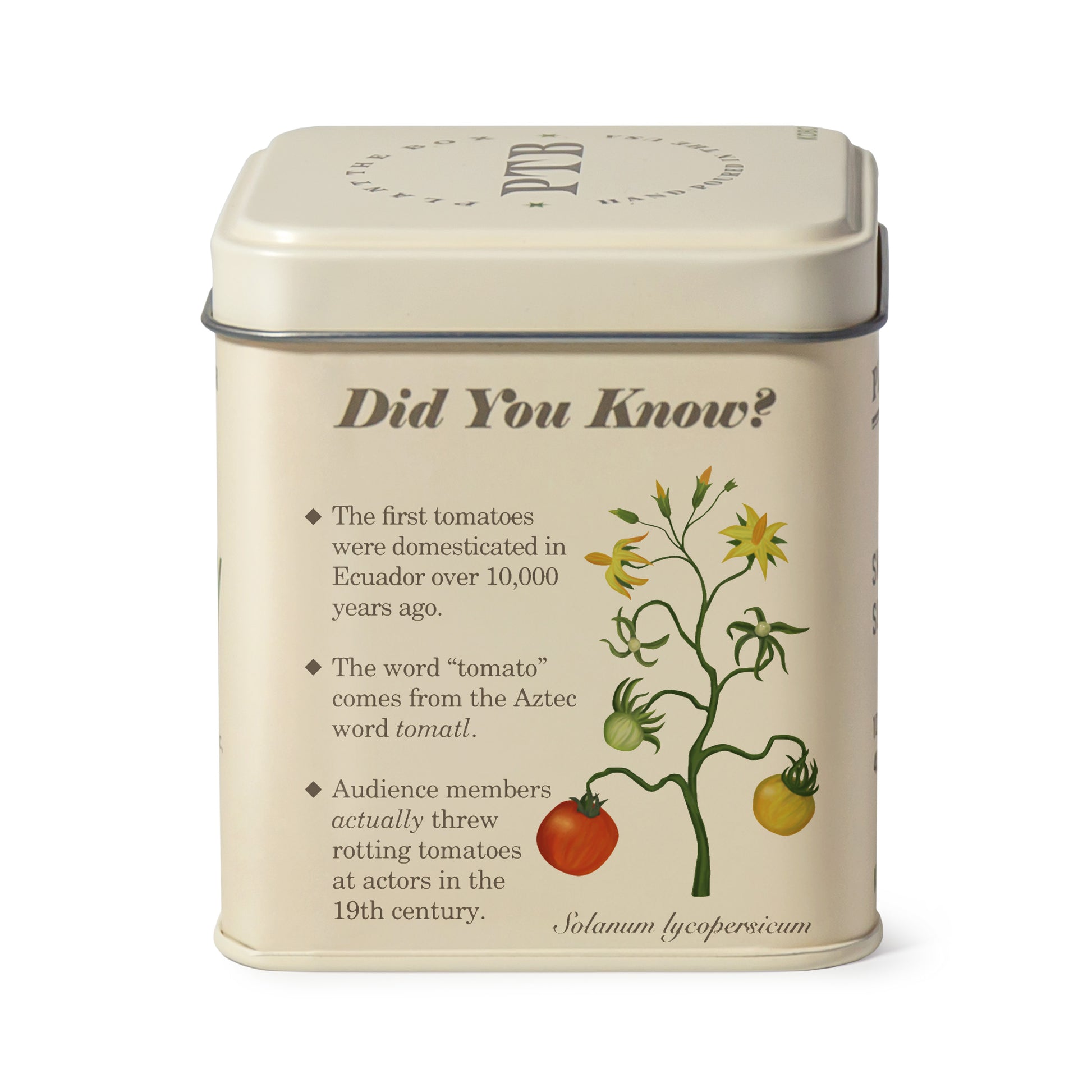Alternate image of KOBO Plant the Box Wild Tomato Vine Tin Candle