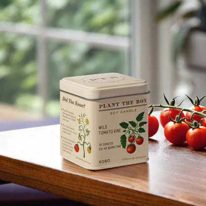 Alternate image of KOBO Plant the Box Wild Tomato Vine Tin Candle