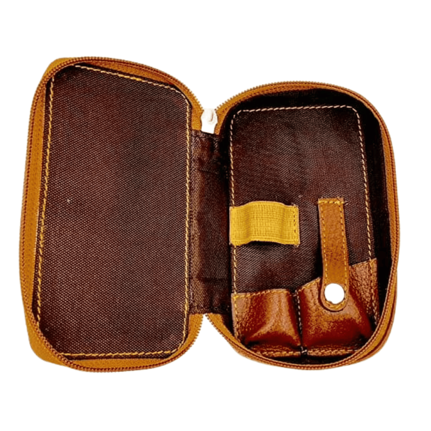 Alternate image of Parker Genuine Leather Safety Razor & Double Edge Blade Travel Case