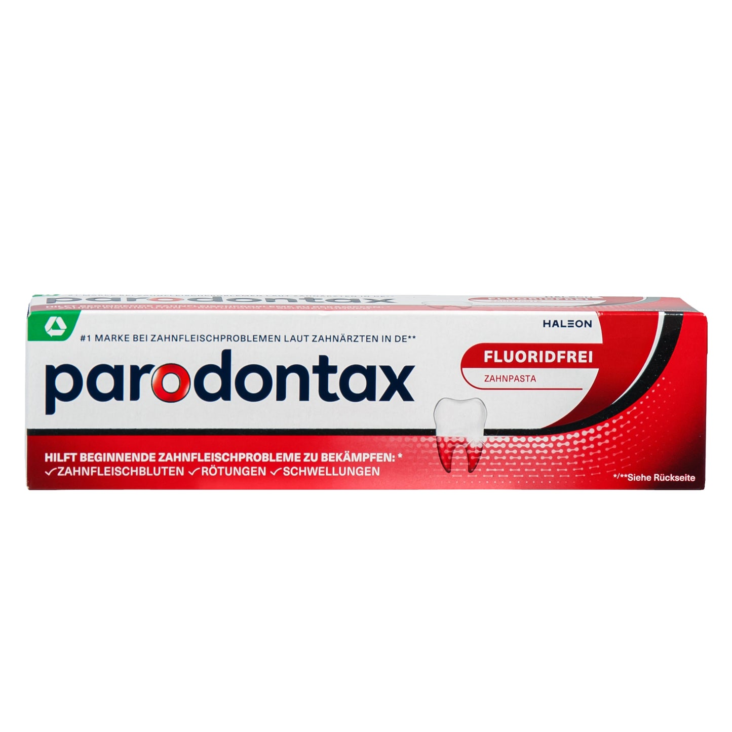 Primary Image of Parodontax Toothpaste, red and white box