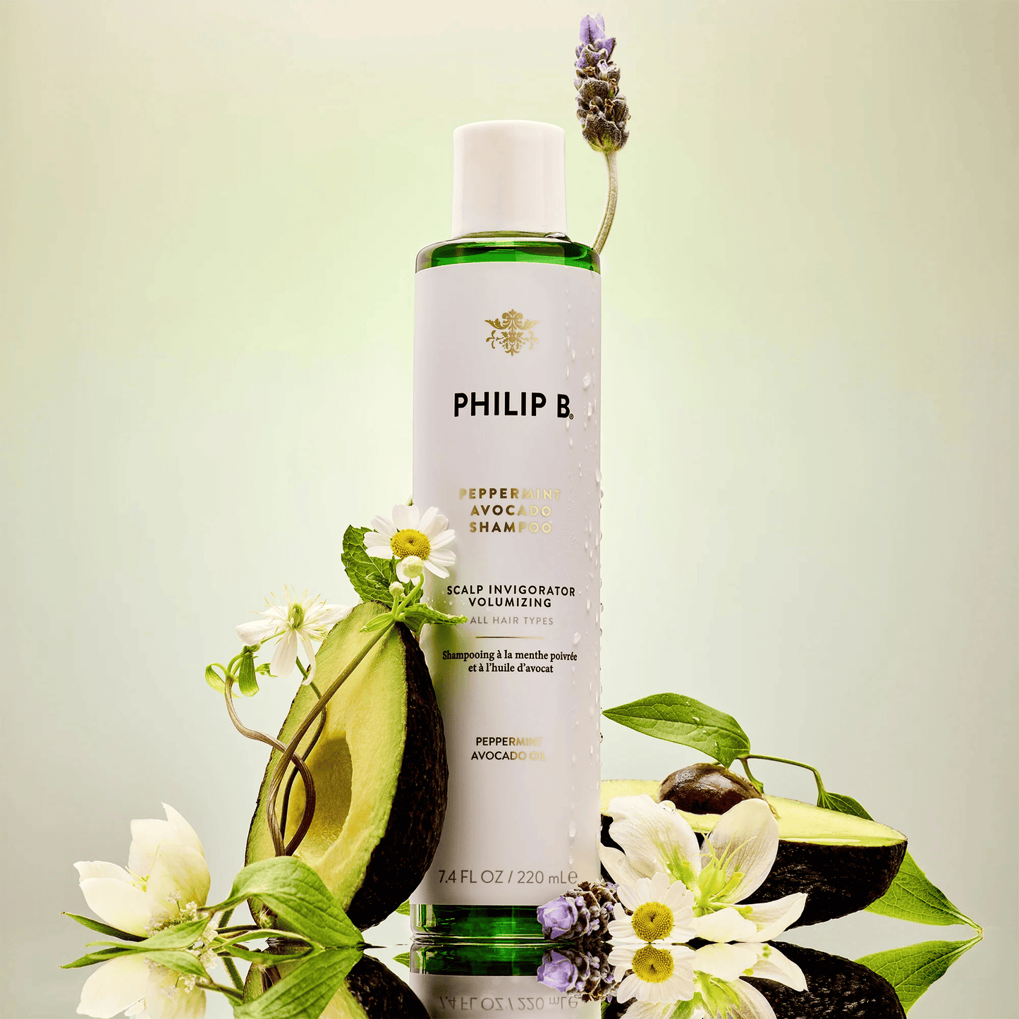Ingredients image of Philip B. Peppermint Avocado Shampoo