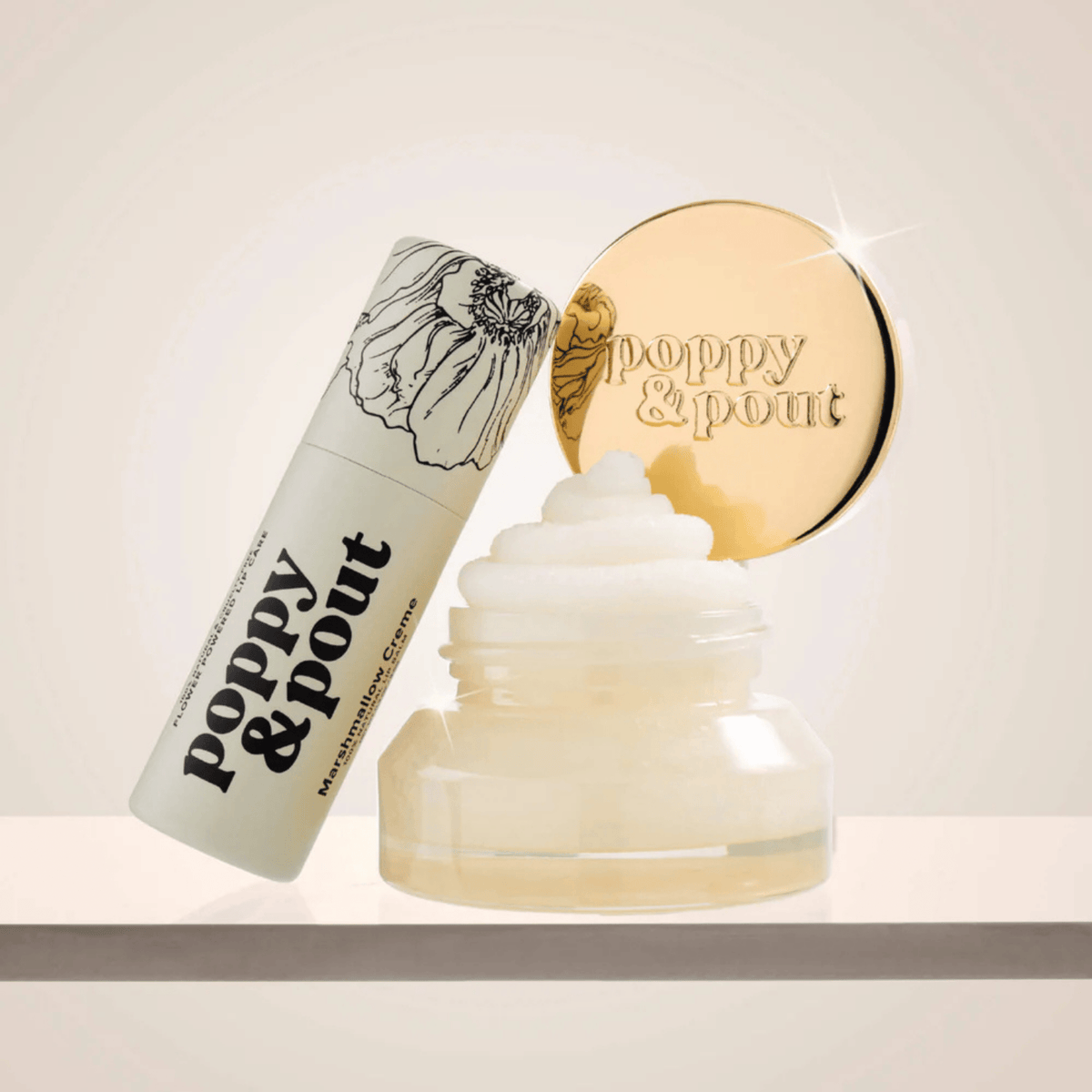 Alternate image of Poppy & Pout Marshmallow Creme Lip Care Duo