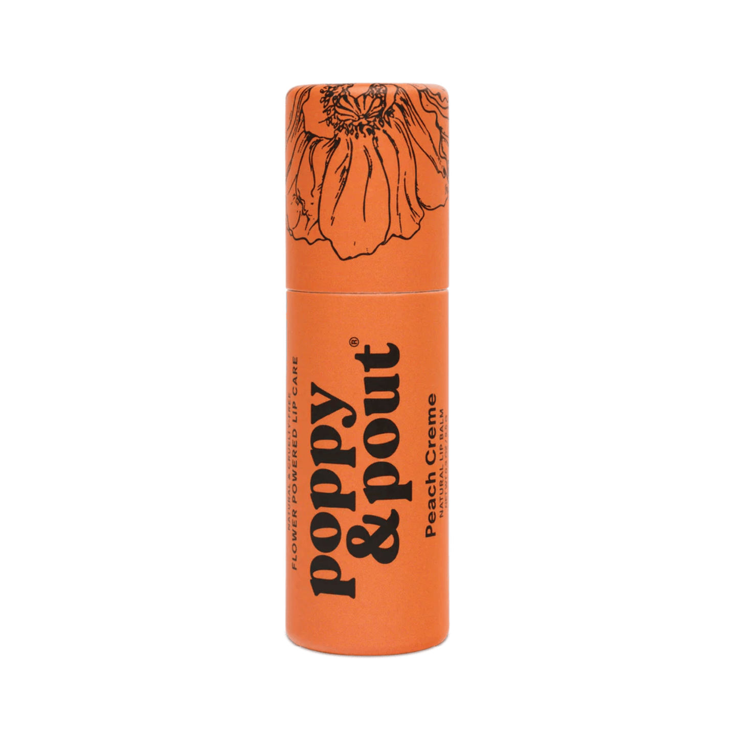 Primary image of Poppy & Pout Peach Creme Lip Balm
