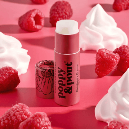 Alternate image of Poppy & Pout Raspberry Creme Lip Balm