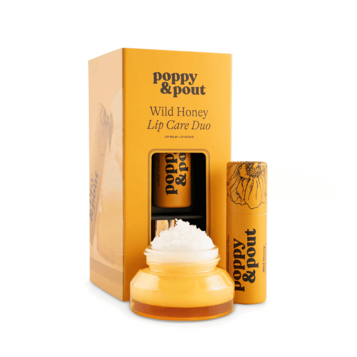 Primary image of Poppy & Pout Wild Honey Lip Care Duo 