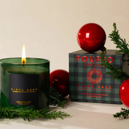 Alternate image of Poured New York Klaus Haus Candle