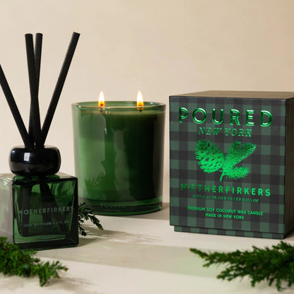 Alternate image of Poured New York Motherfirkers Candle