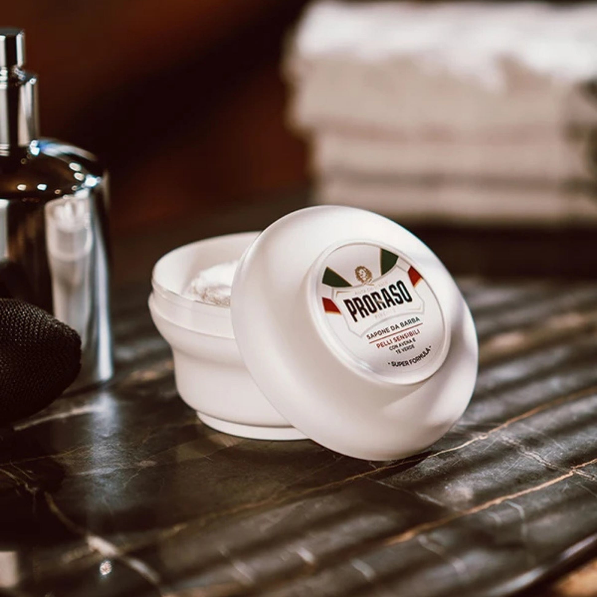 Alternate image of Proraso Sensitive Shave Cream in a Tub 