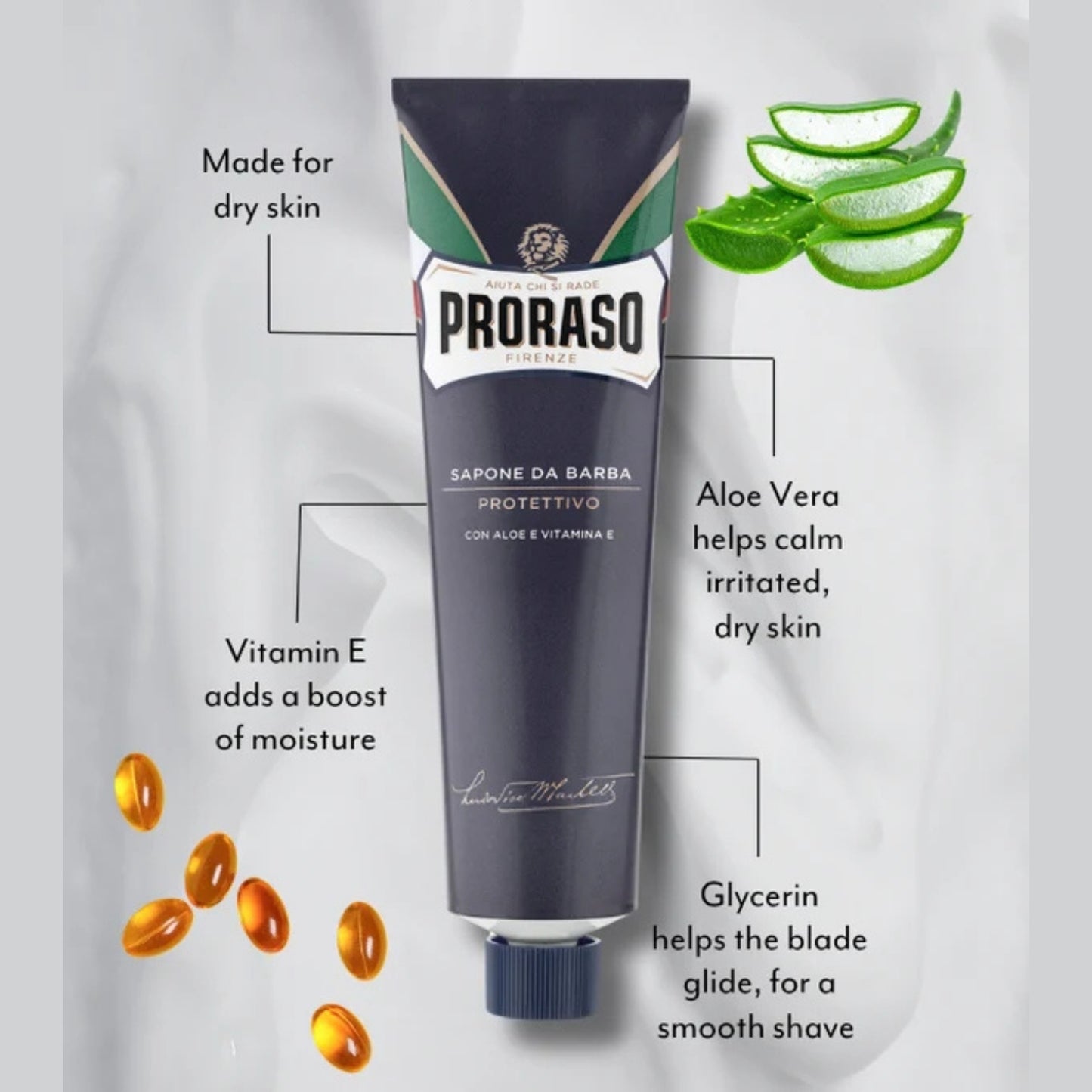 Alternate image of Proraso Shave Cream with Aloe and Vitamin E