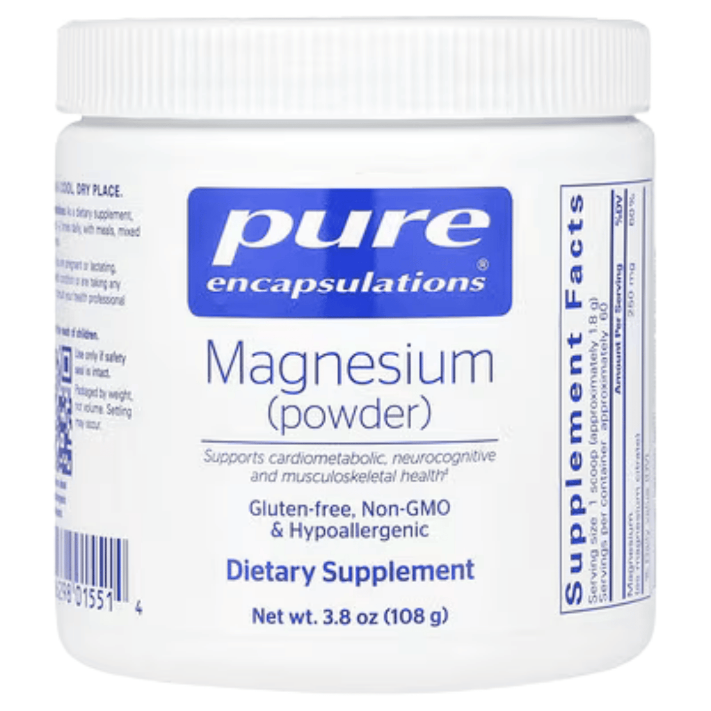 Primary image of Pure Encapsulations Magnesium Powder (108 g)