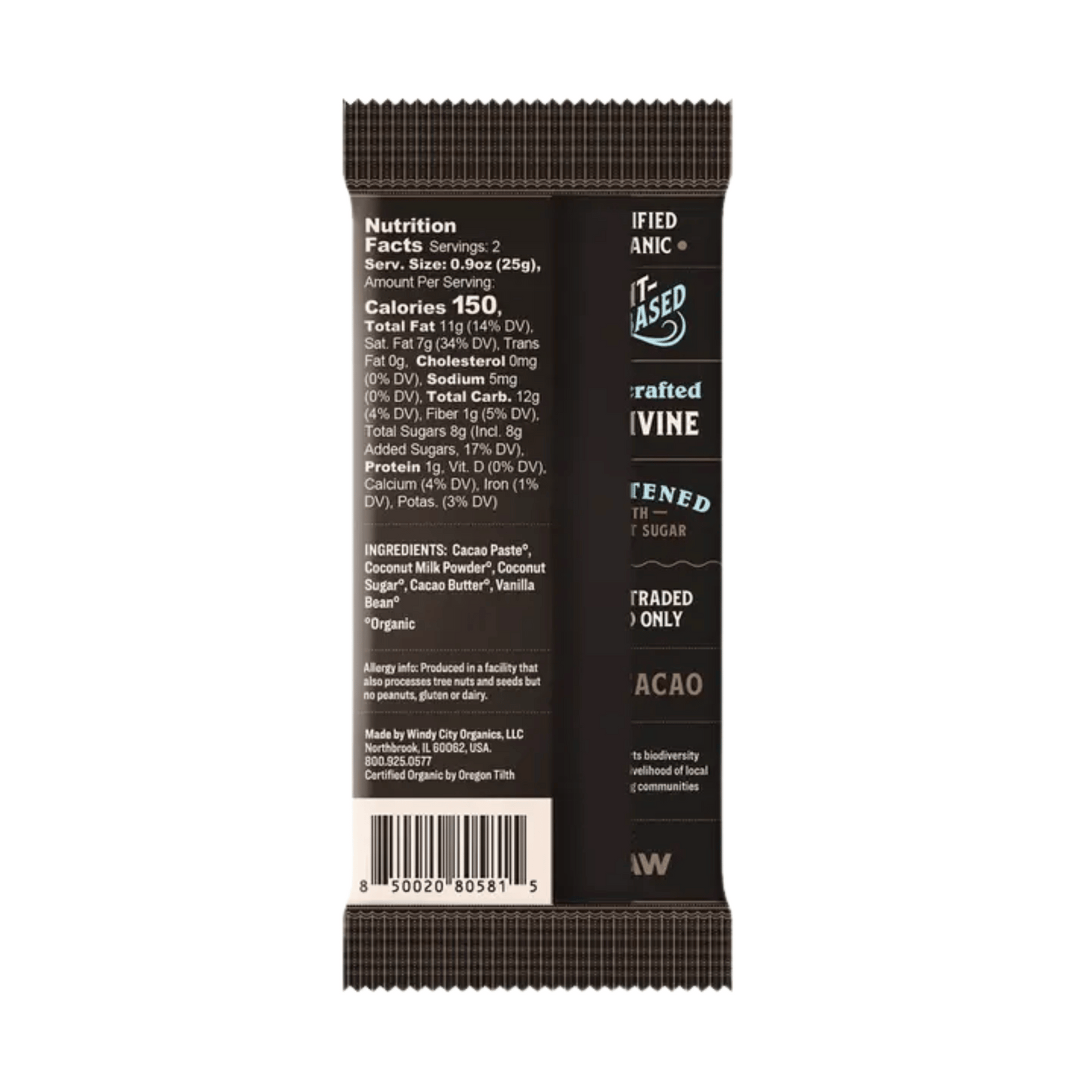 Alternate Image Rawmio Premium 45% Coconut Milk Chocolate Bar 