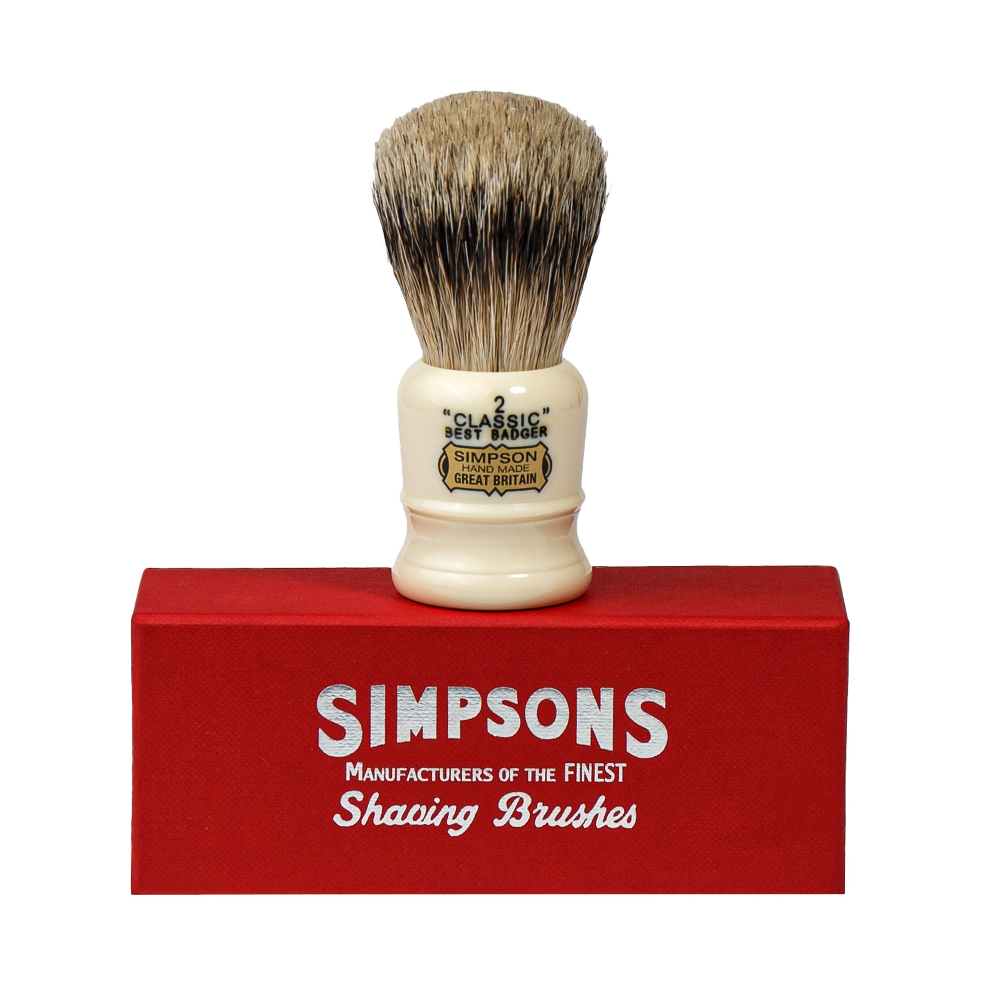Primary Image of Classic CL2 Faux Ivory Best Badger Brush