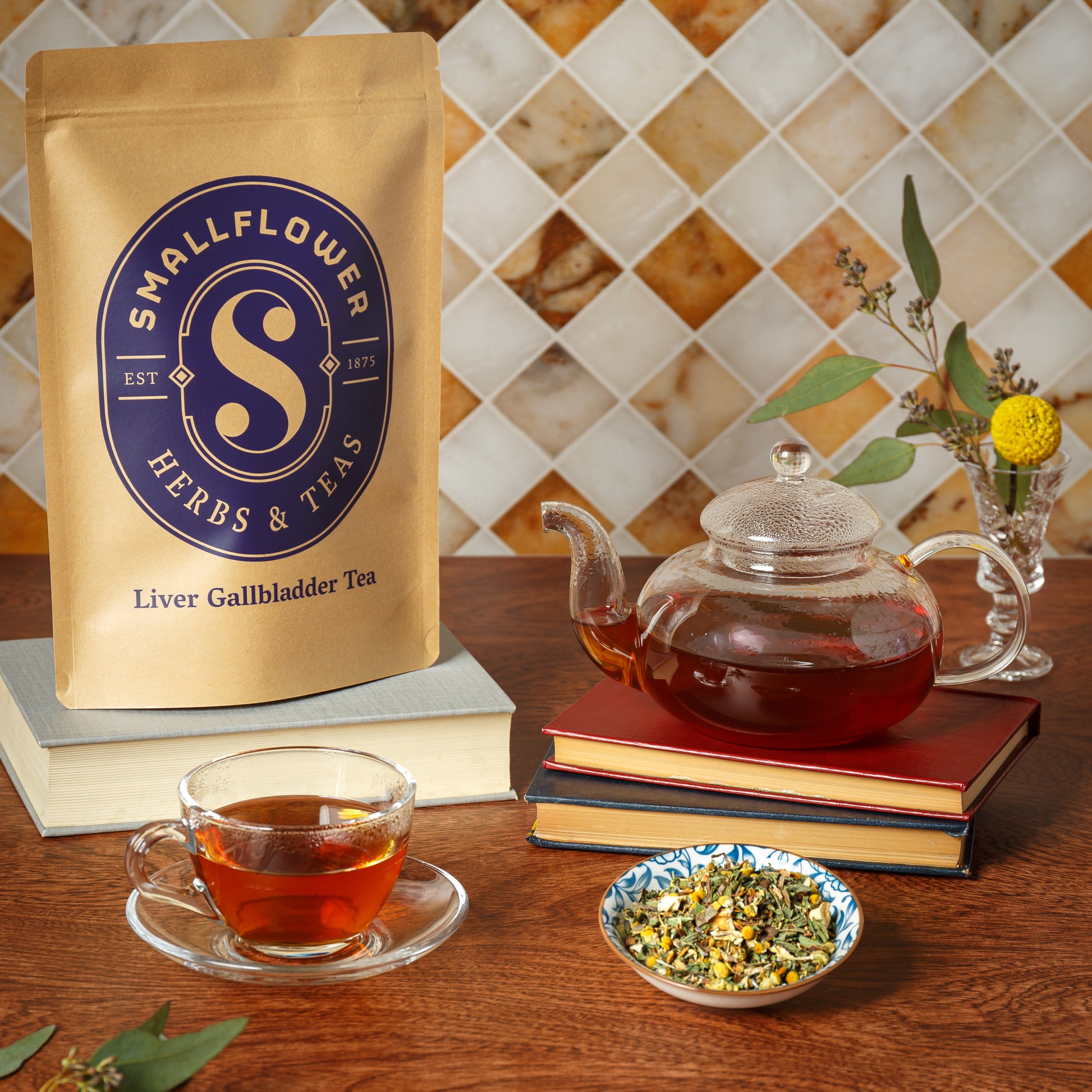 Lifestyle Image of Smallflower Liver Gallbladder Tea
