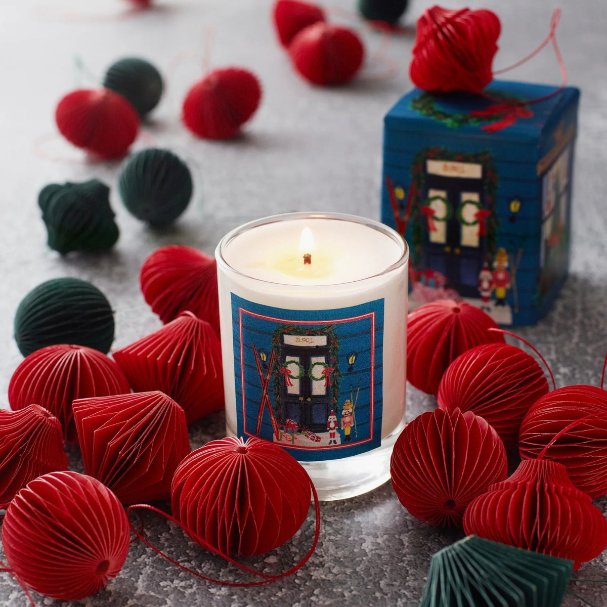 Alternate image of Soap & Paper Factory Home For the Holidays Votive Soy Candle