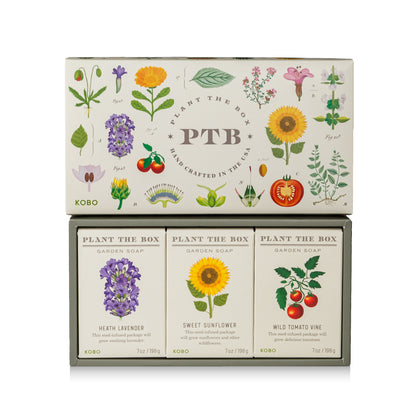Primary Image of Plant the Box Bar Soap Gift Set