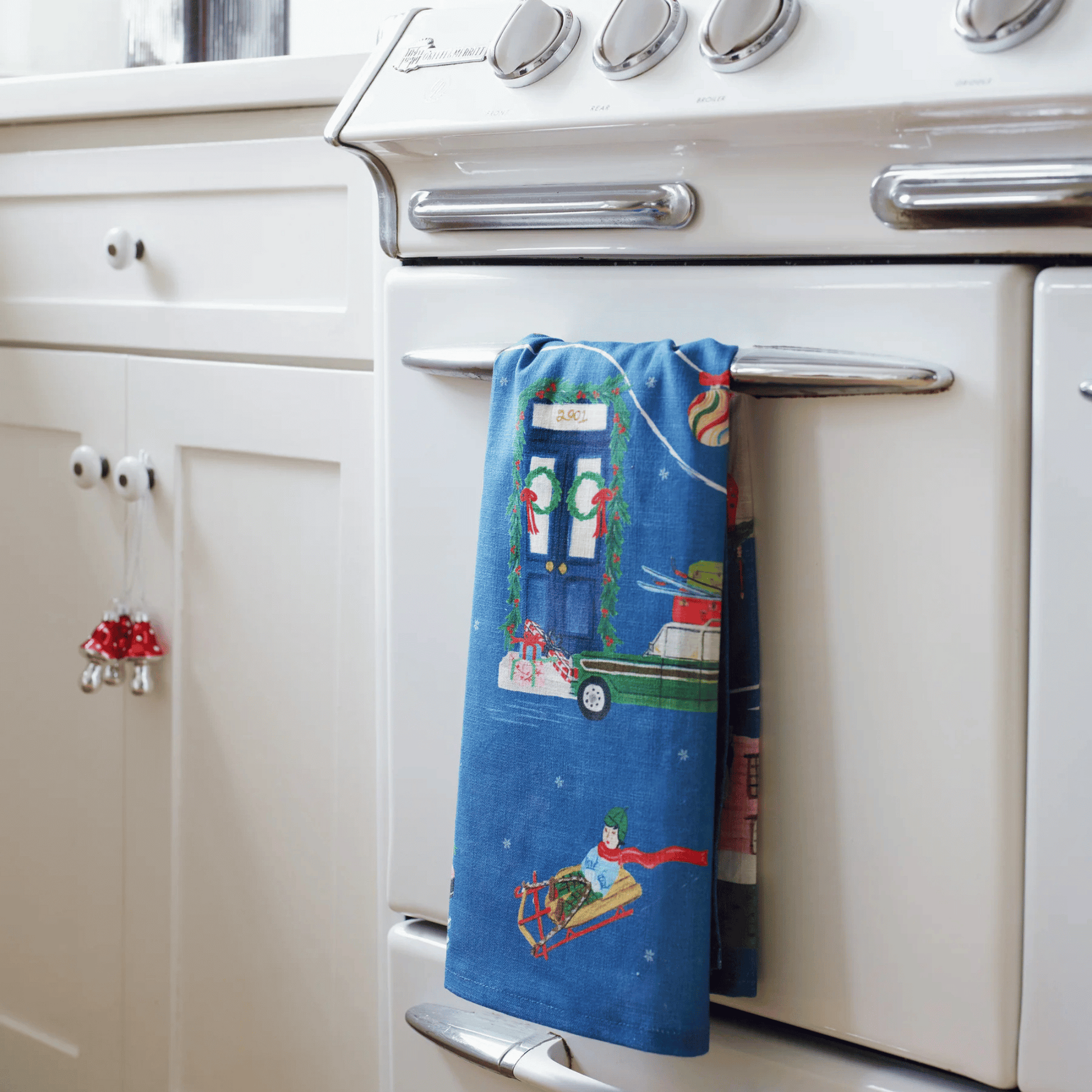 Alternate image of Soap & Paper Factory Home for the Holidays Tea Towel