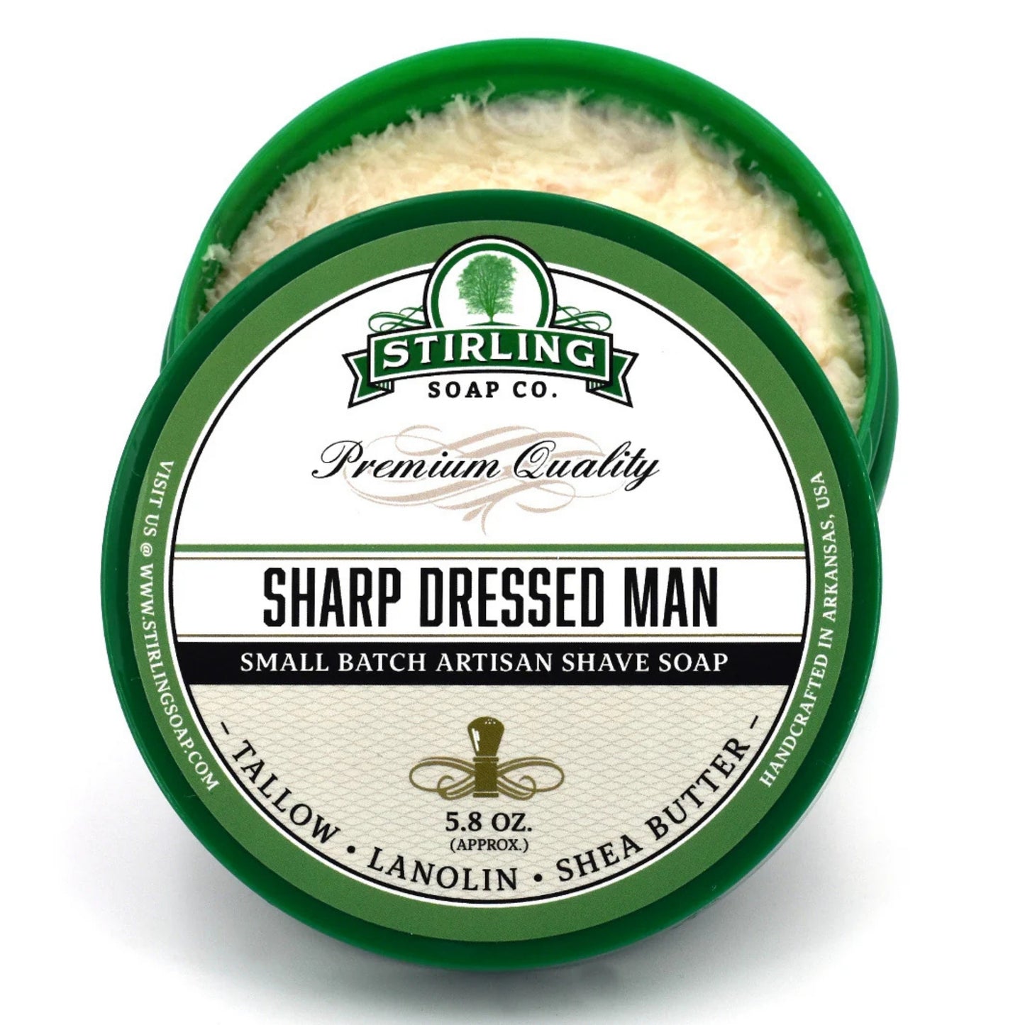 Alternate image of Stirling Soap Co. Sharp Dressed Man Shave Soap