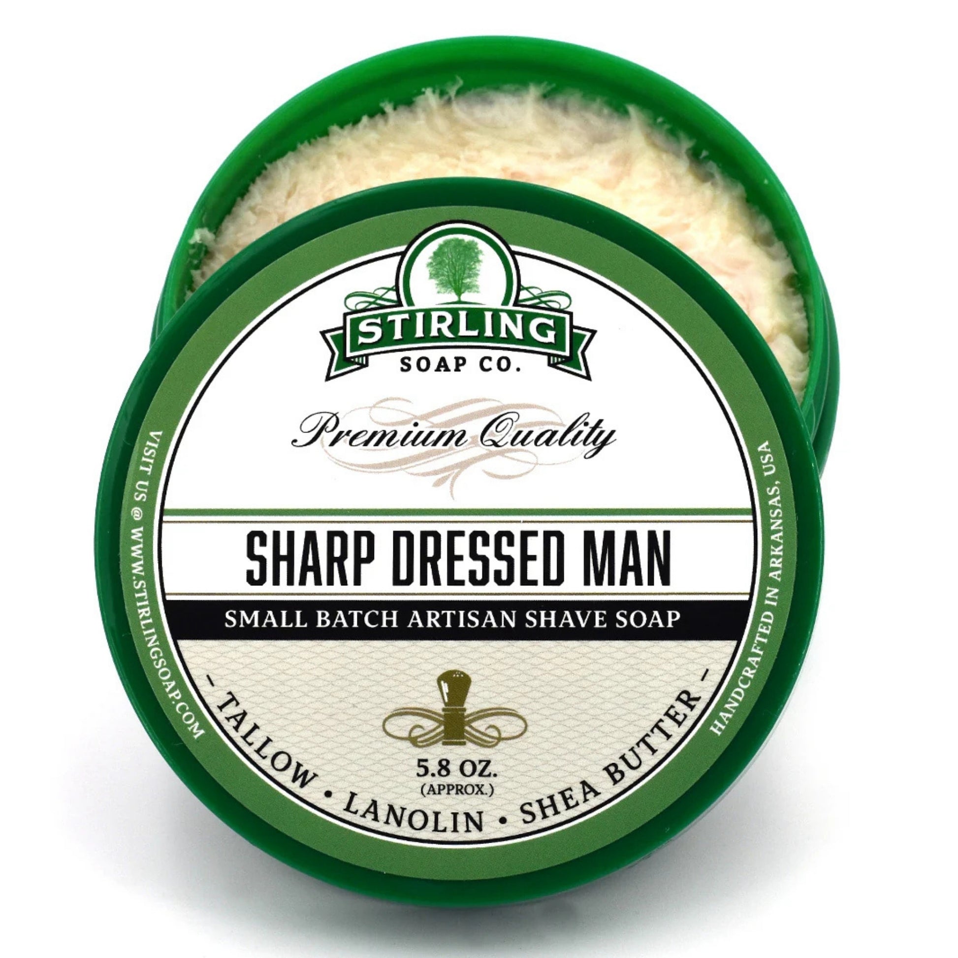 Alternate image of Stirling Soap Co. Sharp Dressed Man Shave Soap