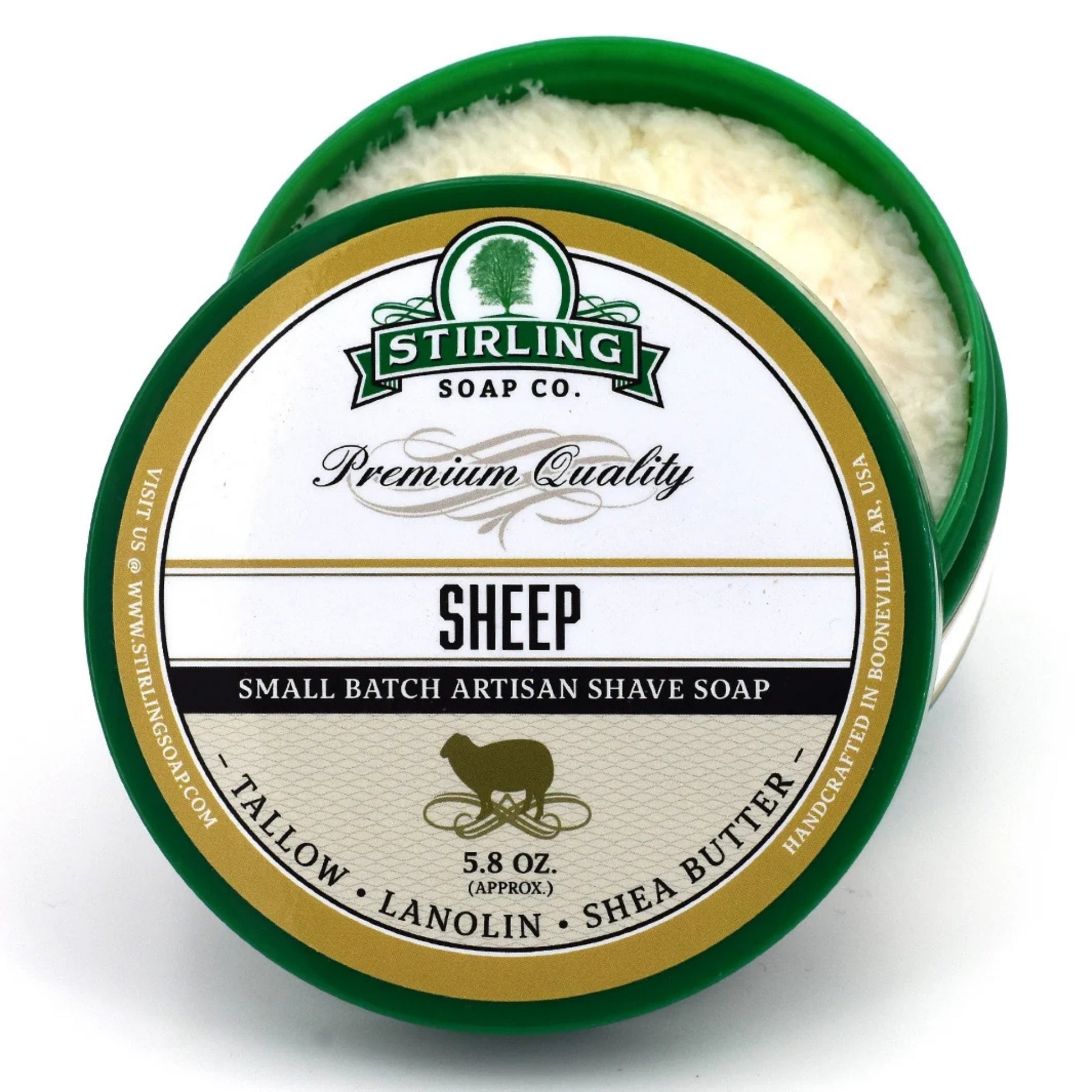 Alternate image of Stirling Soap Co. Sheep Tallow Shave Soap