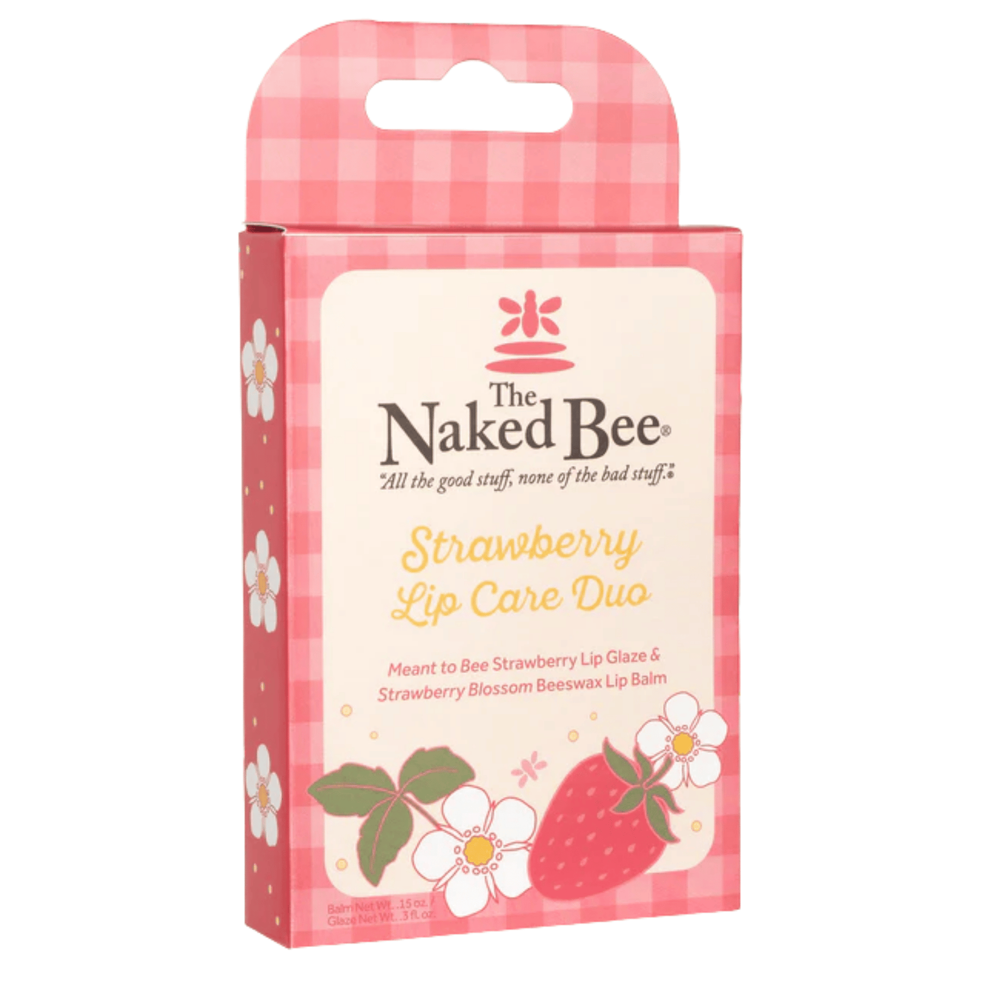Primary image of The Naked Bee Strawberry Lip Care Duo (2 pc)