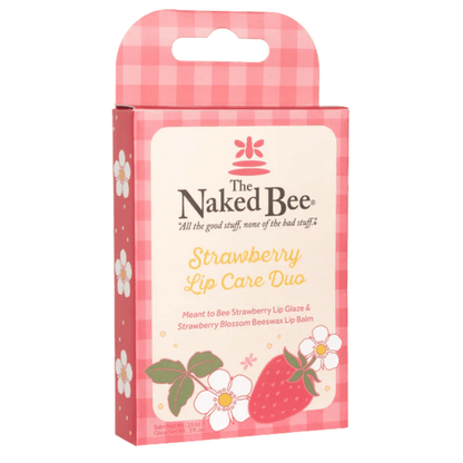 Primary image of The Naked Bee Strawberry Lip Care Duo (2 pc)