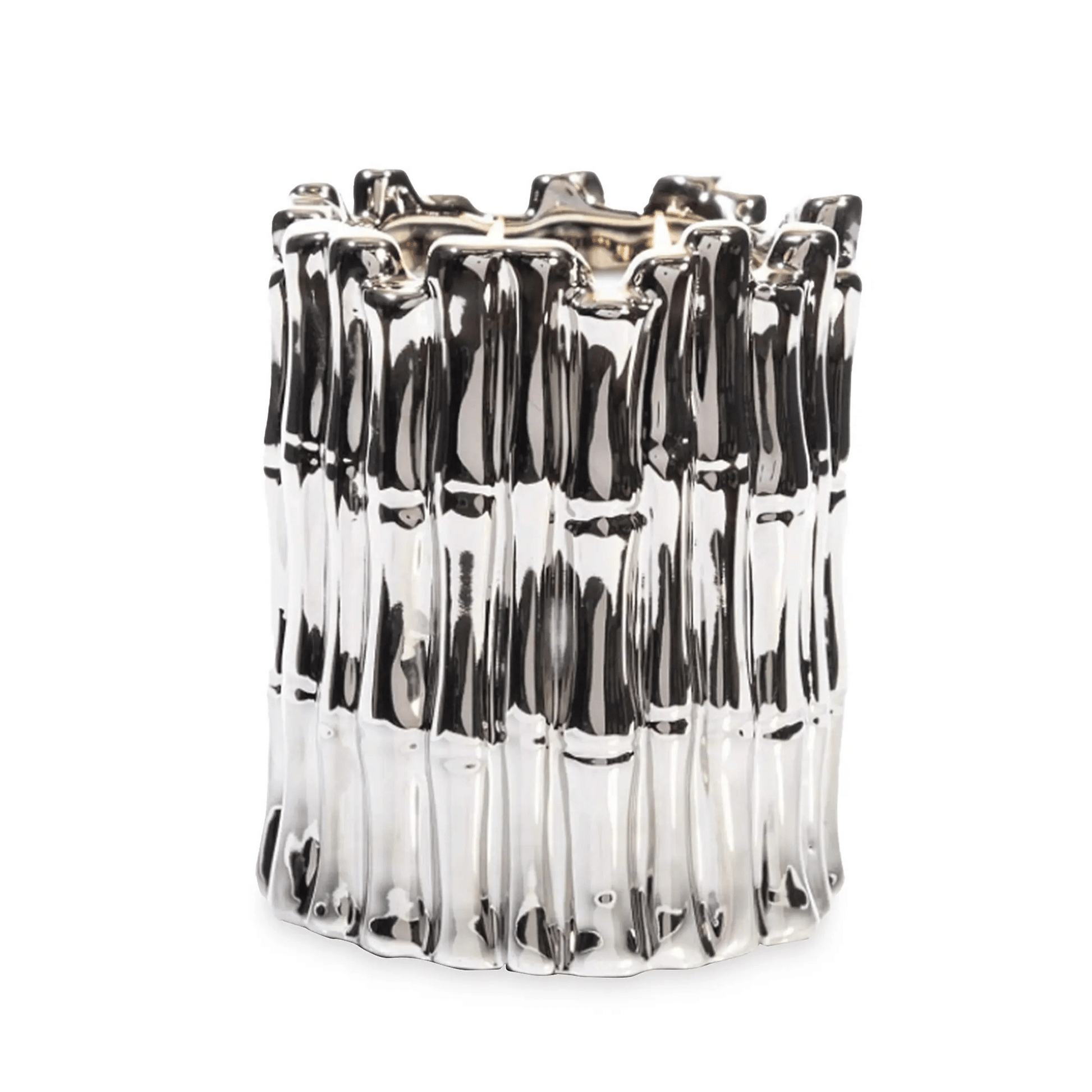 Primary image of Thompson Ferrier Ivory Musk Silver Bamboo Candle