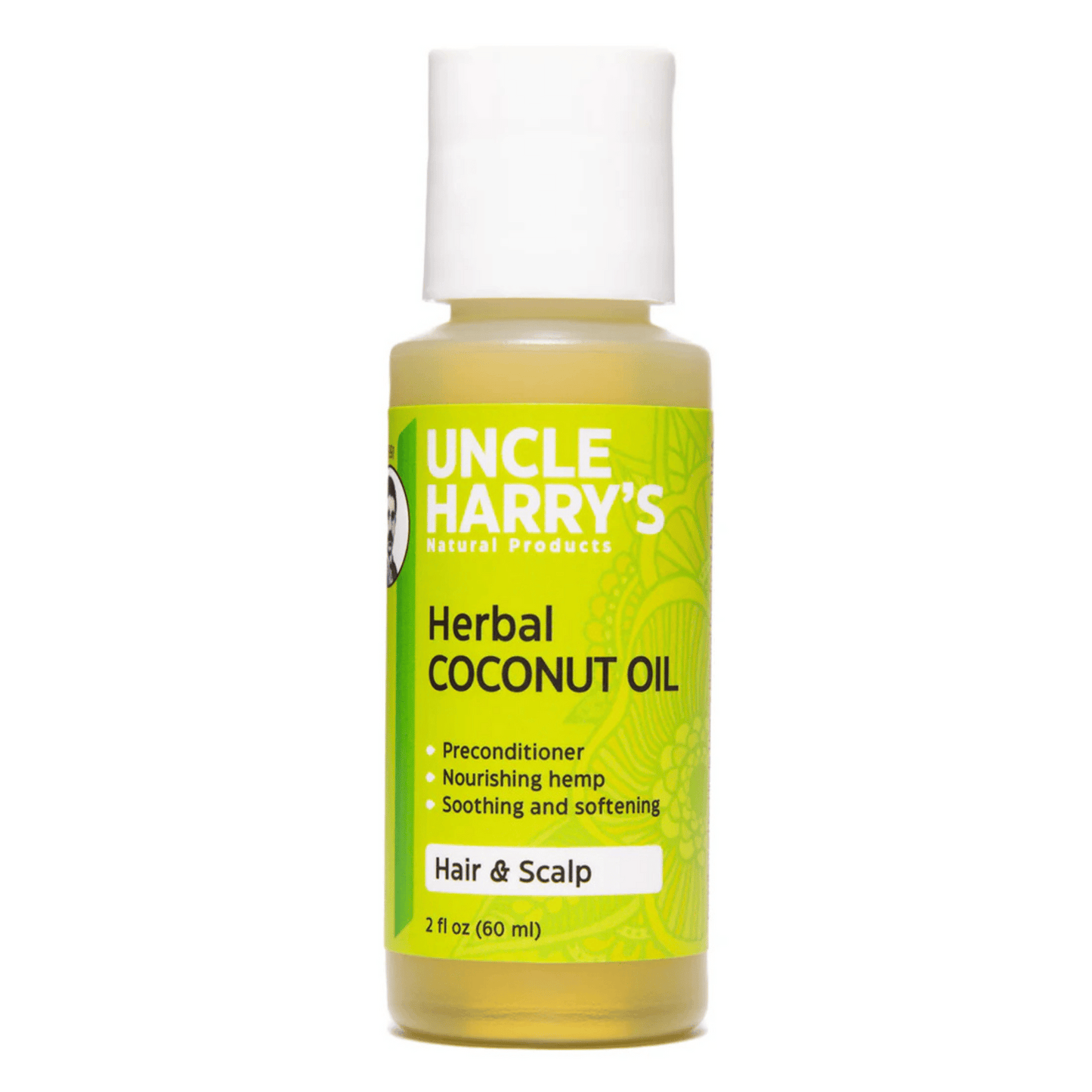 Primary image of Uncle Harry's Natural Products Herbal Coconut Oil for Hair (2 fl oz)
