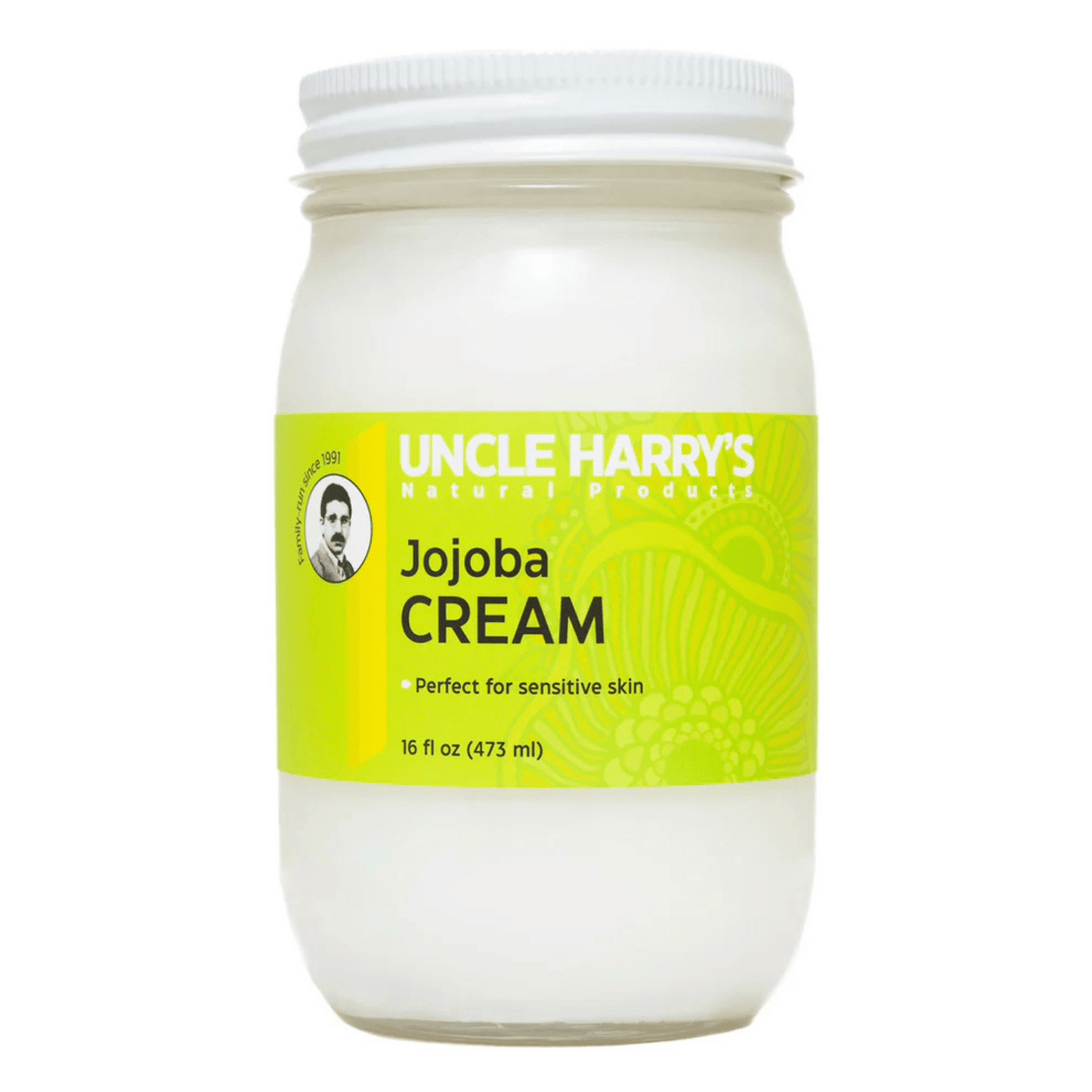 Primary image of Uncle Harry's Natural Products Jojoba Cream (16 fl oz)