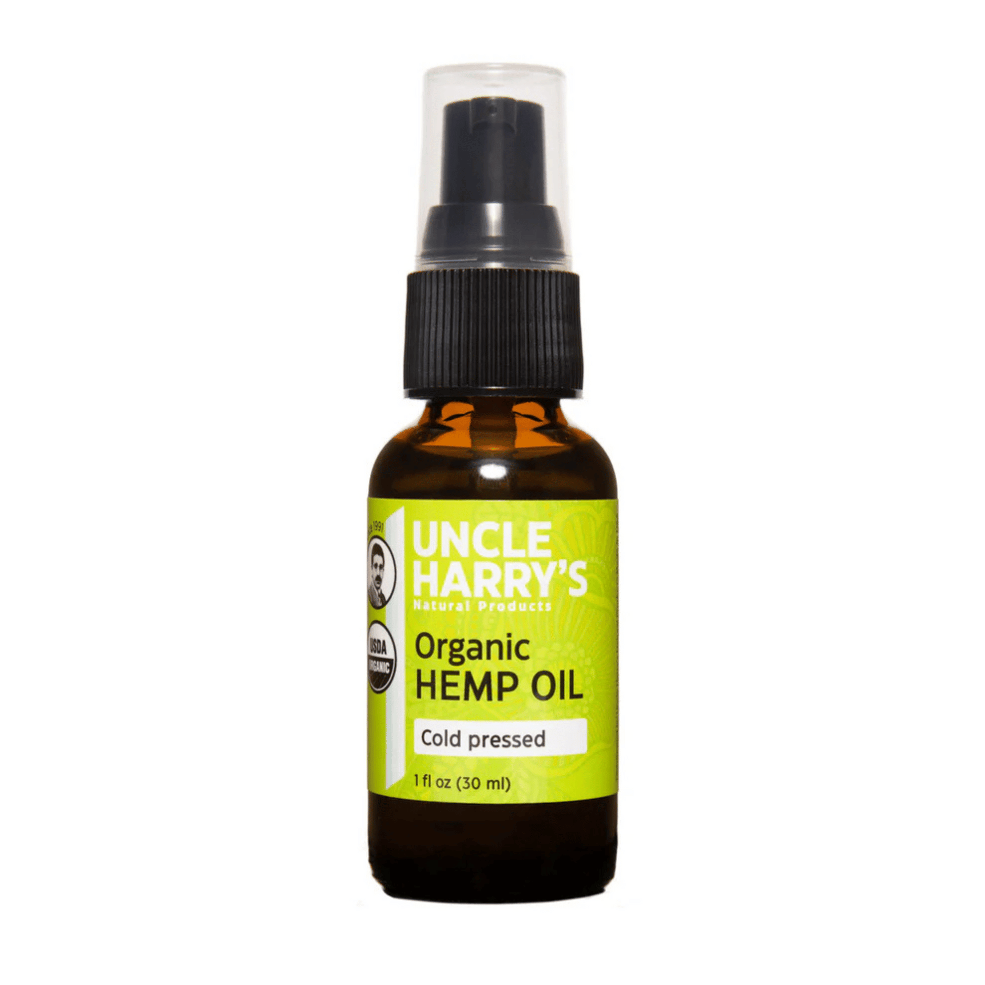 Primary image of Uncle Harry's Natural Products Organic Hemp Oil (1 fl oz) 