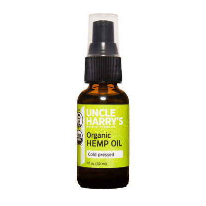 Primary image of Uncle Harry's Natural Products Organic Hemp Oil (1 fl oz) 