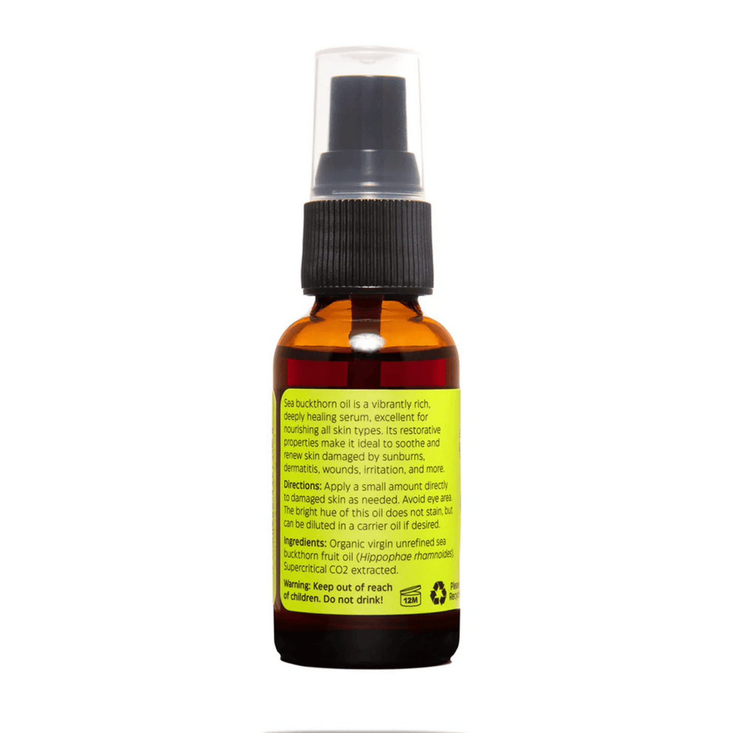 Uncle Harry's Natural Products Organic Sea Buckthorn Oil (1 fl oz) #10089568