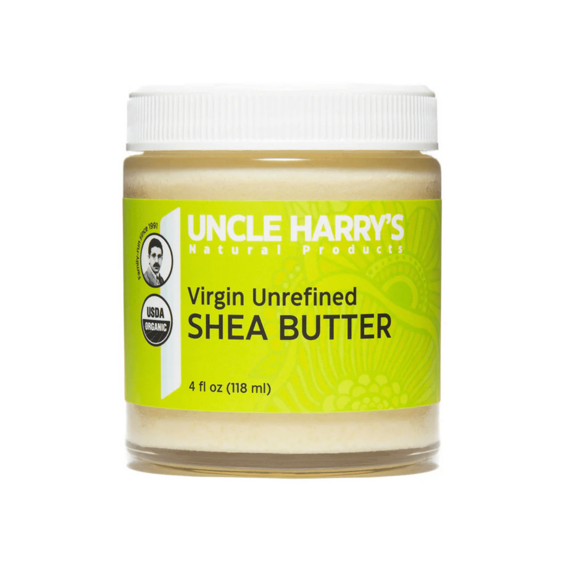 Primary image of Uncle Harry's Natural Products Organic Virgin Unrefined Shea Butter (4 fl oz)