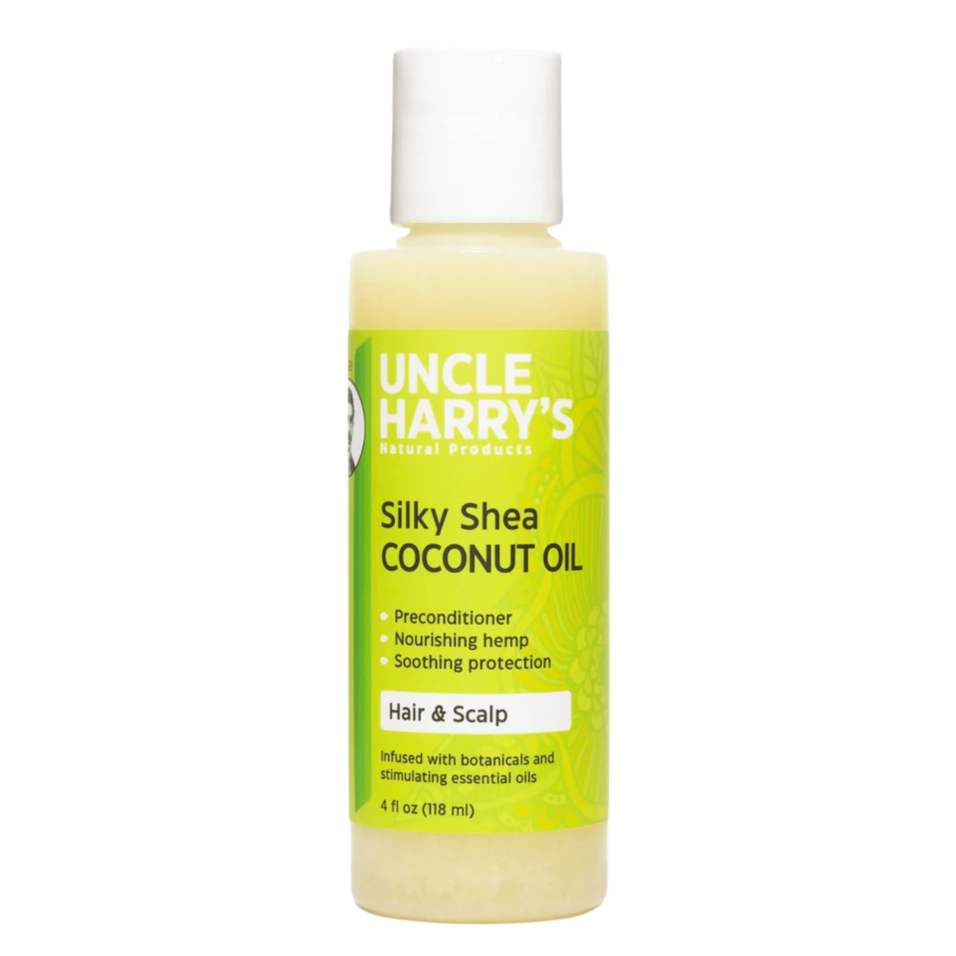 Primary image of Uncle Harry's Natural Products Silky Shea Coconut Oil for Hair (4 fl oz)