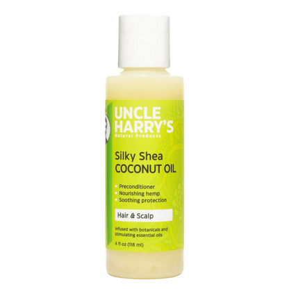 Primary image of Uncle Harry's Natural Products Silky Shea Coconut Oil for Hair (4 fl oz)