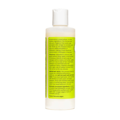 Uncle Harry's Natural Products Unscented Shampoo (8 fl oz) #10089647