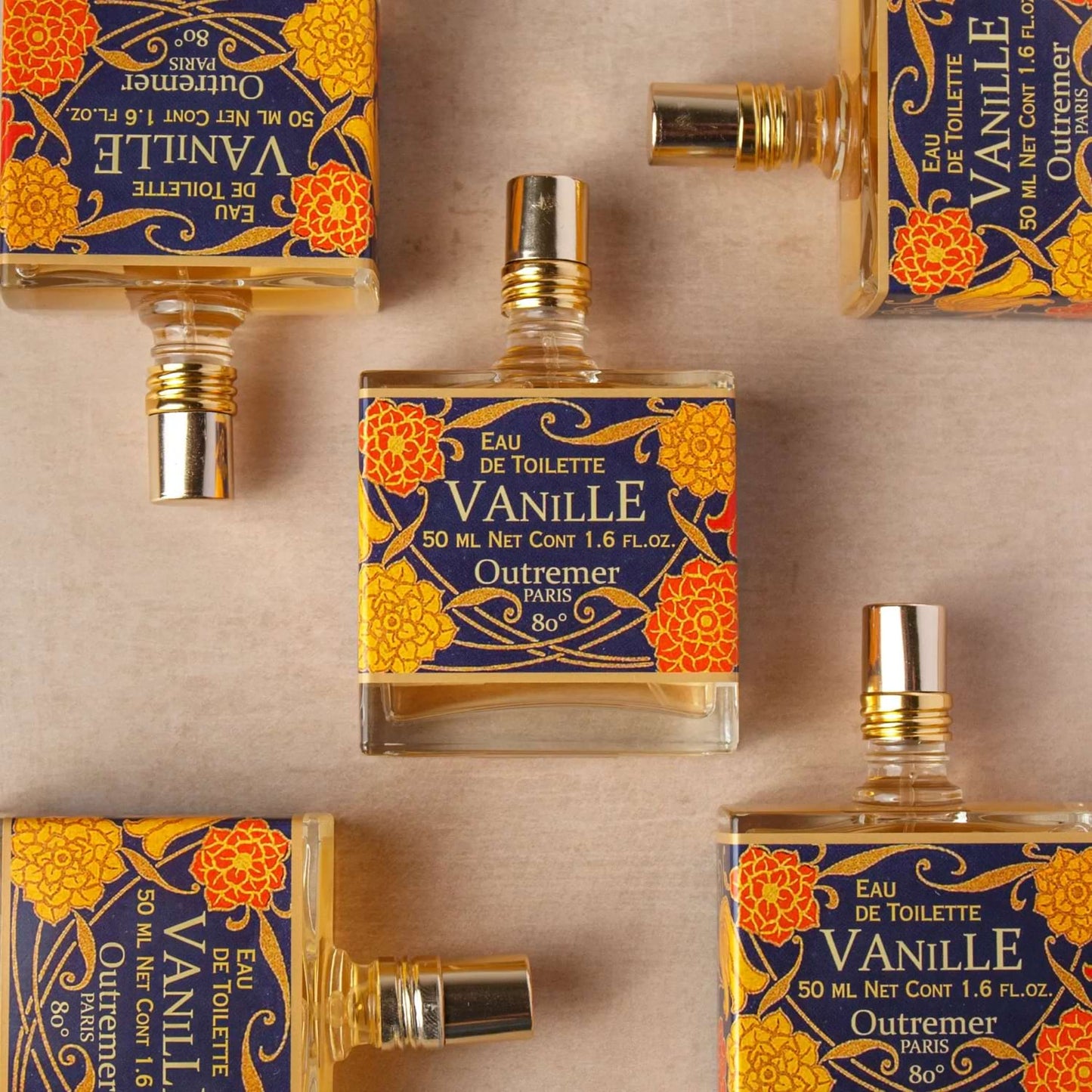 Alternate Image of Vanille EDT, square perfume bottle with illustrated label
