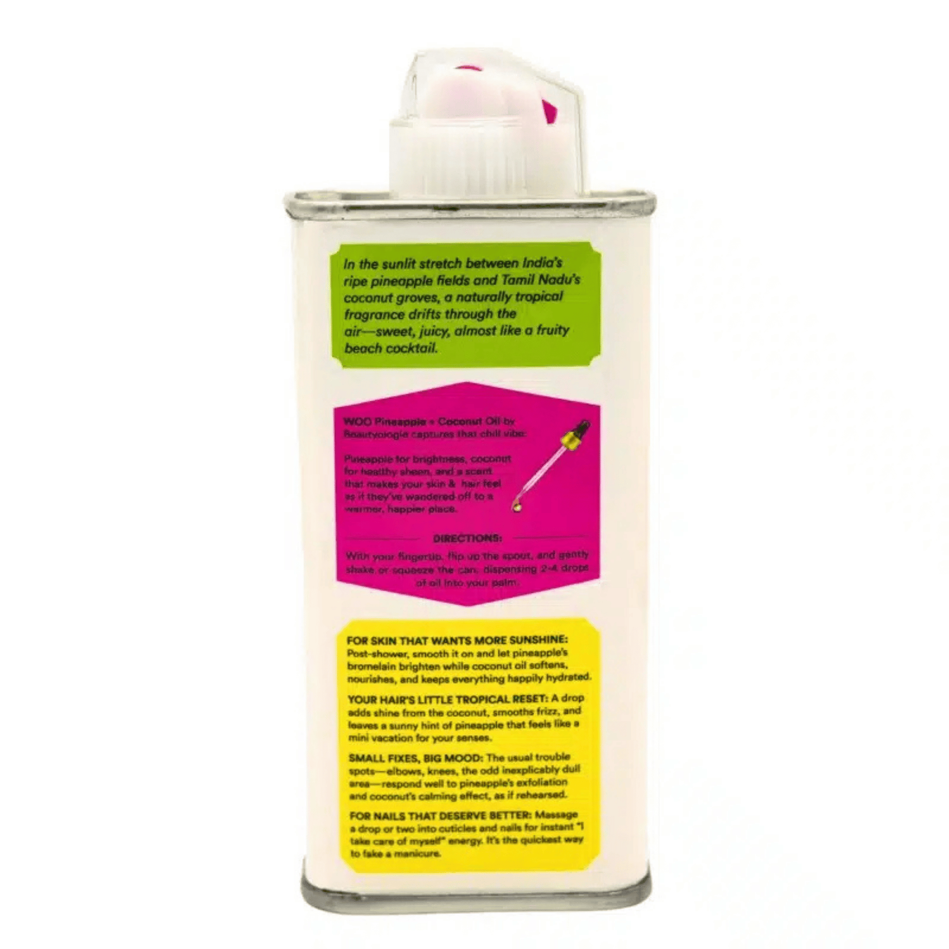 Alternate image of WOO World of Oils 100% Organic Pineapple and Coconut Oil