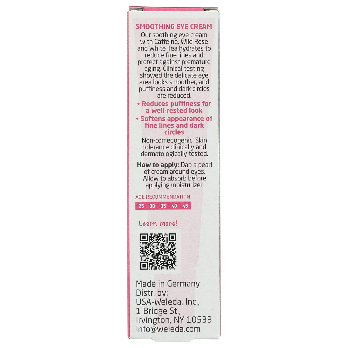 Alternate image of Weleda Smoothing Eye Cream